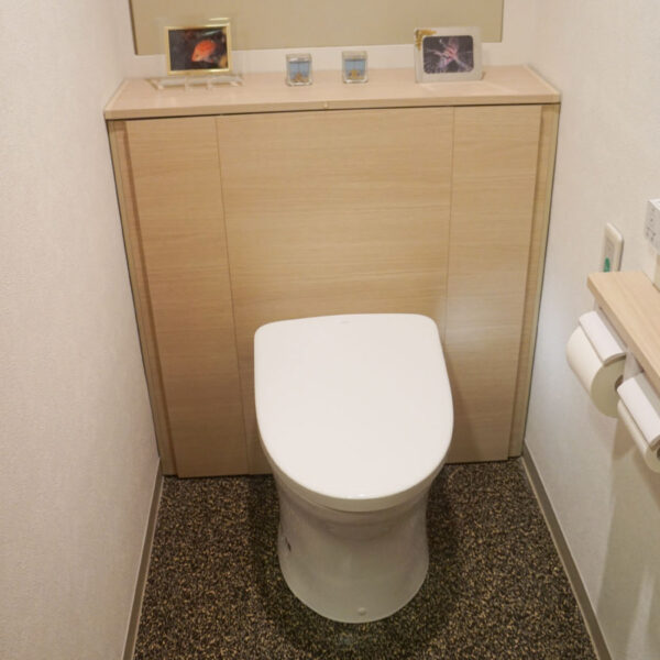 見せない収納で、空間を広くスッキリと魅せる